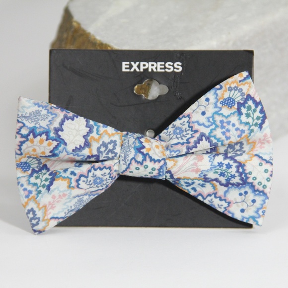 Express Other - Express Bow Tie Liberty Fabric Floral New Mens